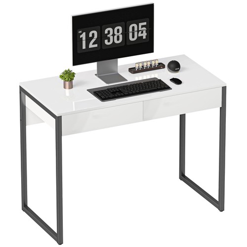 Homcom modern home office desk - homcom,