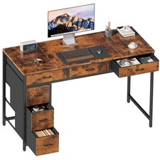 47 inch Computer Desk with 6
