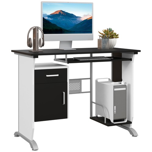 Homcom computer desk drawer - homcom, pc