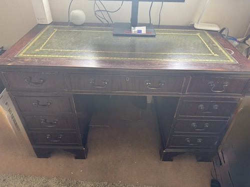 Antique office desk - antique,