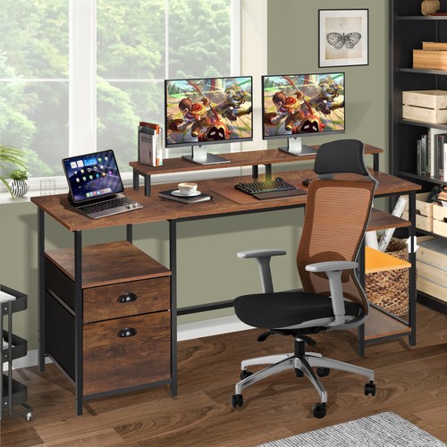 Home office computer - desk, with