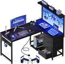 Coleshome L Shaped Gaming Desk