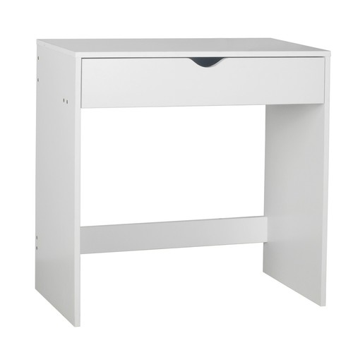 White wooden dressing table - dressing,