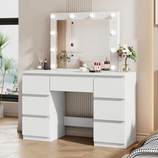 WOLTU Dressing Table with Led