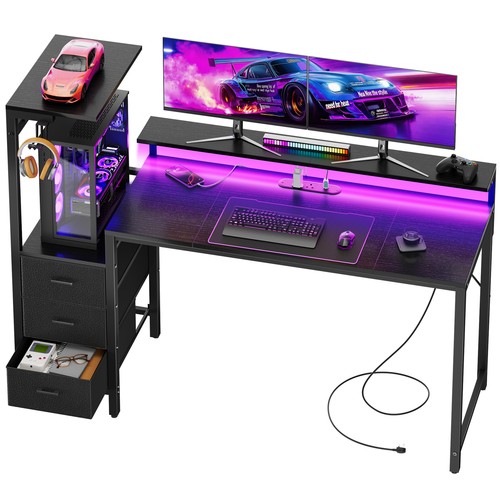 Gaming desk with - gaming, &